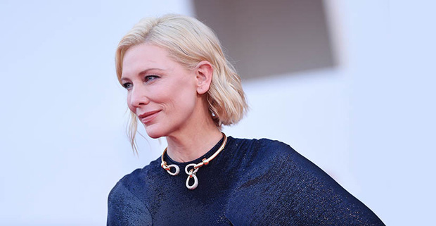 کیت بلانشت «Cate Blanchett» در ونیز از جواهرات ایتالیایی استفاده کرد